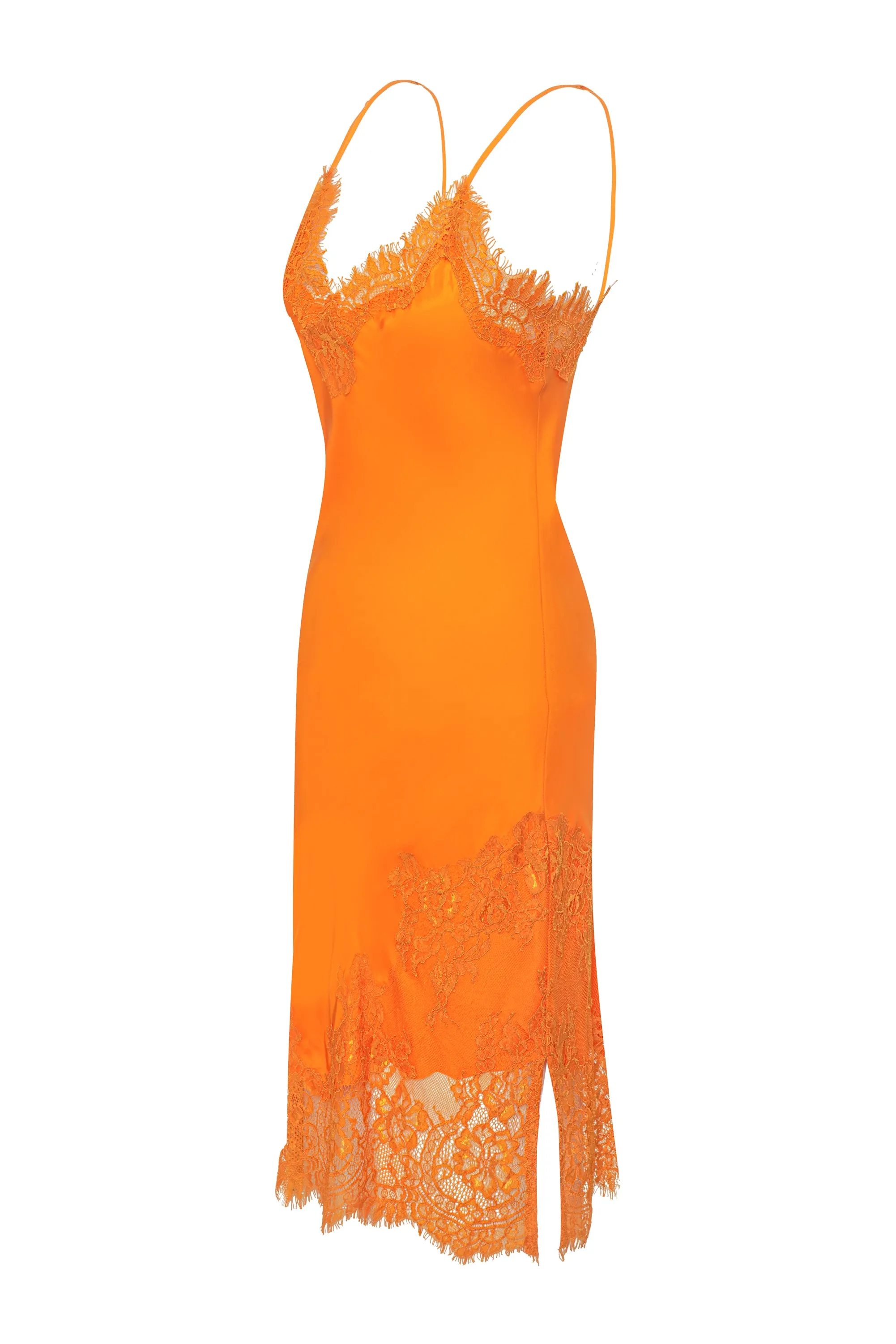Grace Lace Silk Dress