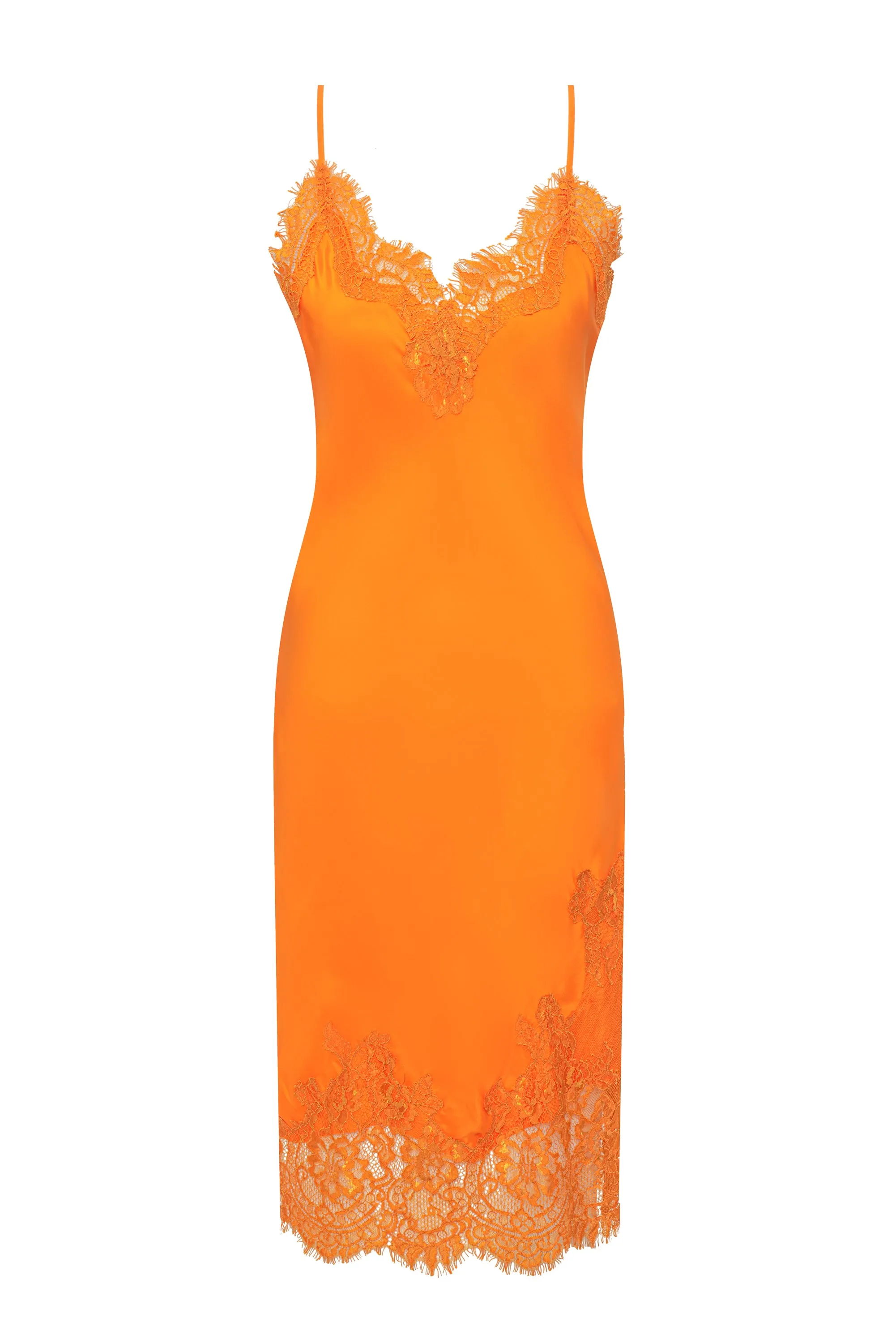 Grace Lace Silk Dress