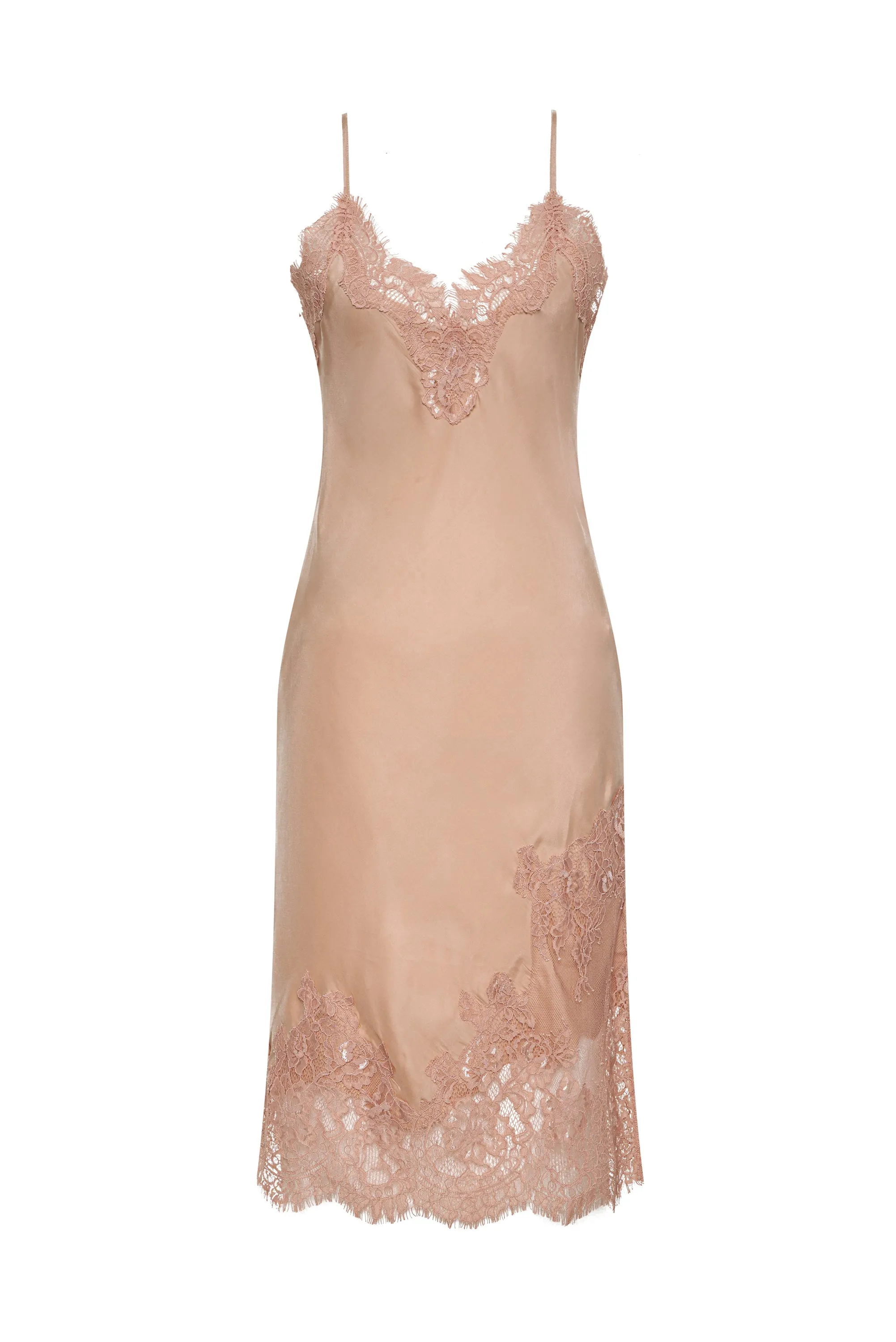 Grace Lace Silk Dress