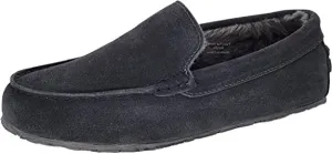 Gray Clarks  Warm Fur Global shipping network Plush Slippers Lined Safe transactions Scuff Moccasin Indoor Slippers Suede