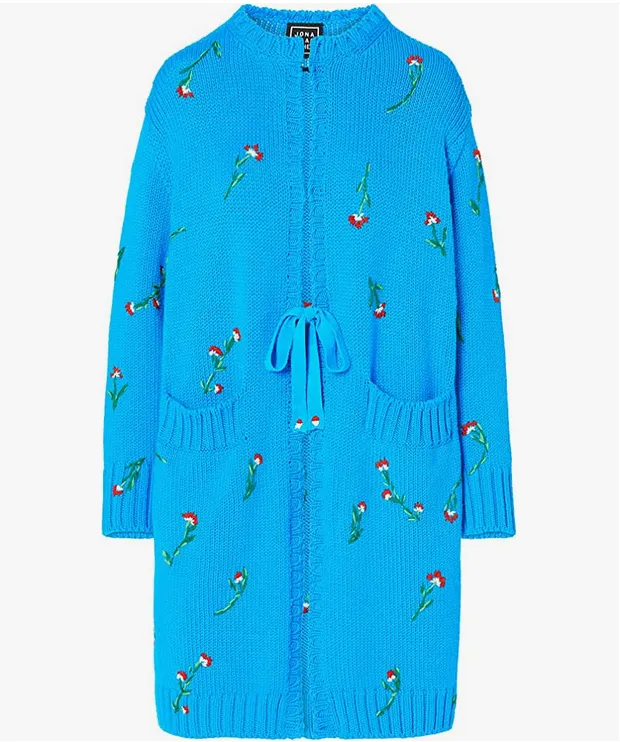 Hand Embroidered Cardigan