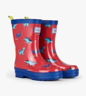 Hatley Scooting Dinos Rain Boots (Boot Size/Shoe: 12)