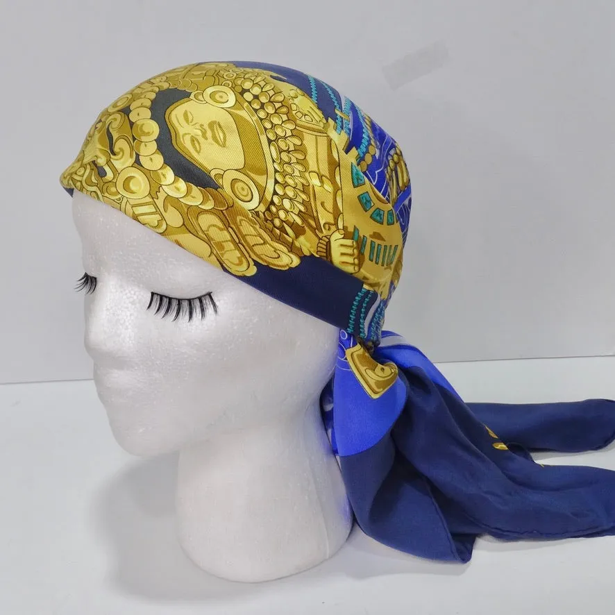 Hermes Mexique Scarf Circa 1985