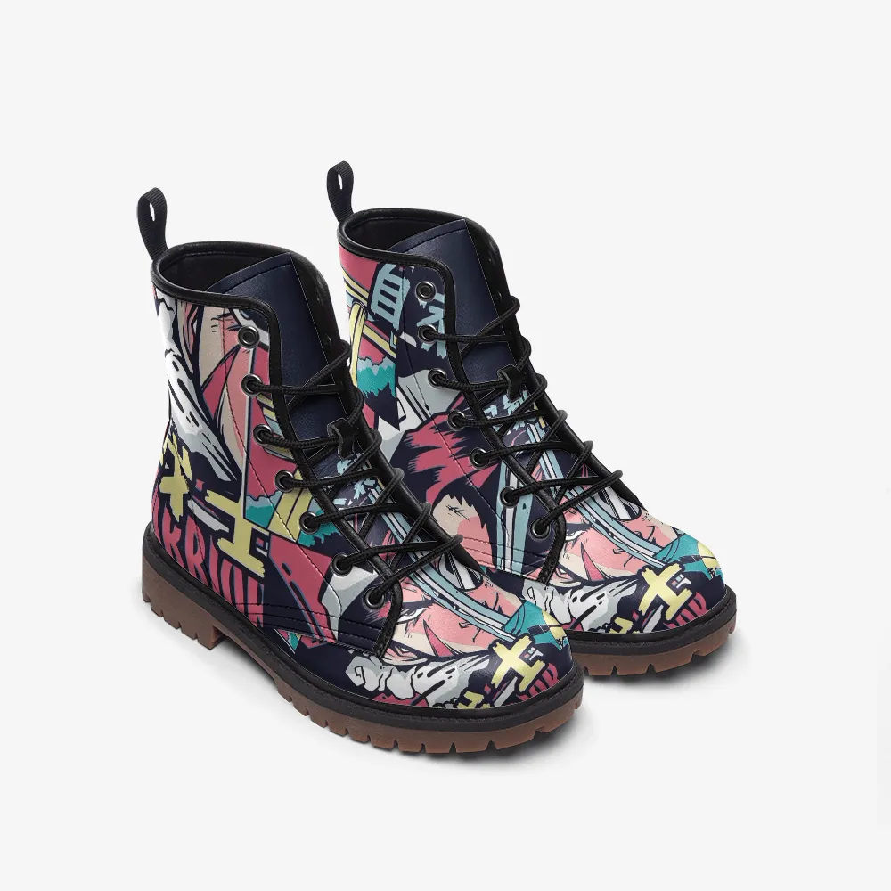 Homemade Warrior Manga Casual Leather Lightweight boots MT