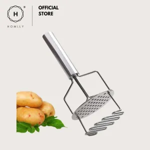 Homlly Stainless Steel Potato Masher