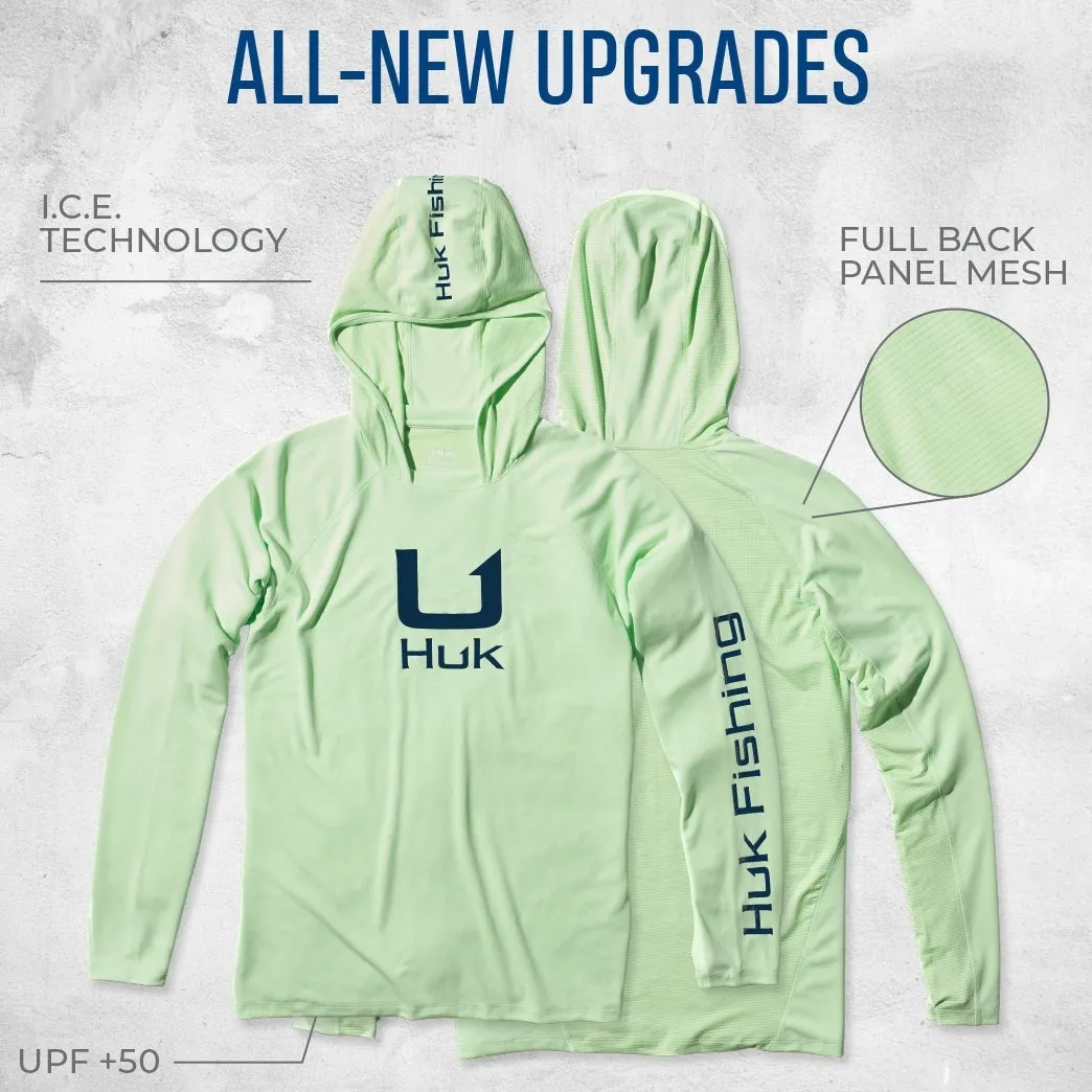 HUK Icon Performance Hoodie - Ice Water