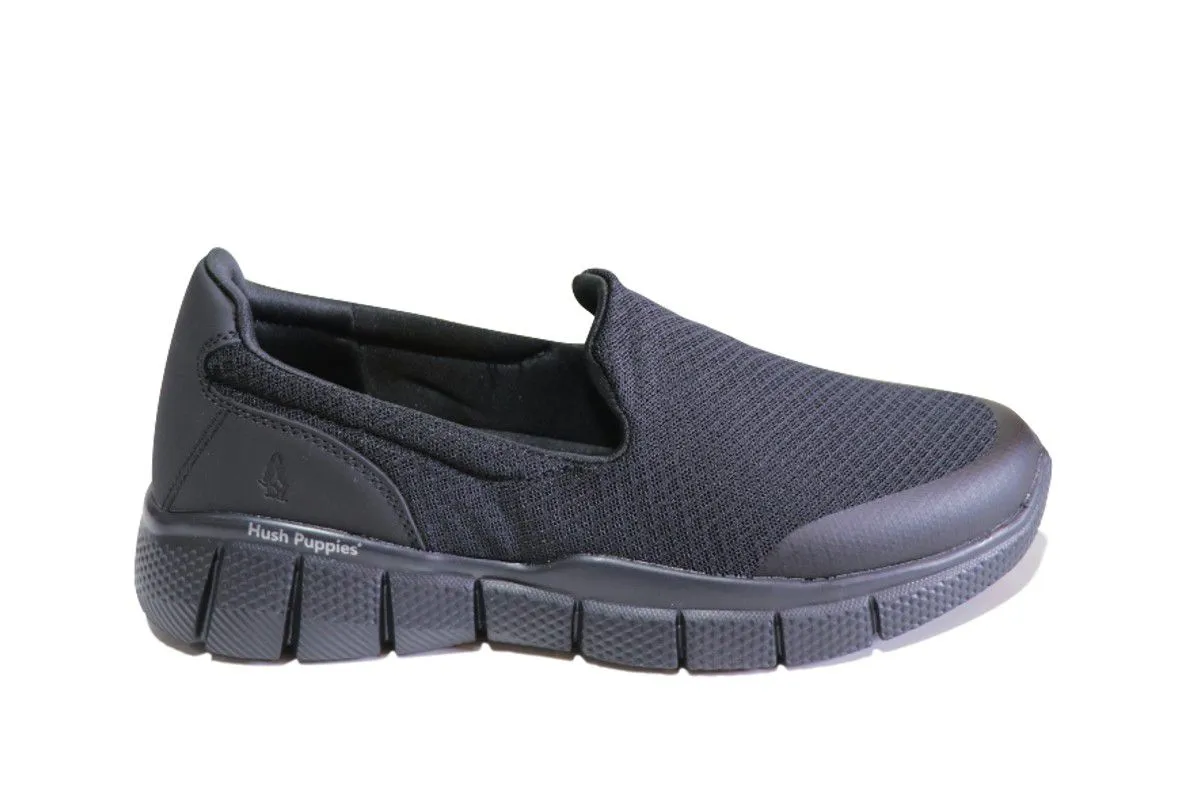 Hush Puppies  Trosaki  Black Mesh