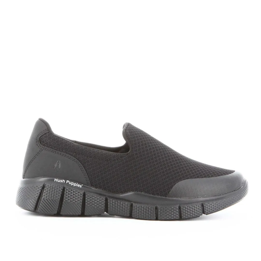 Hush Puppies  Trosaki  Black Mesh