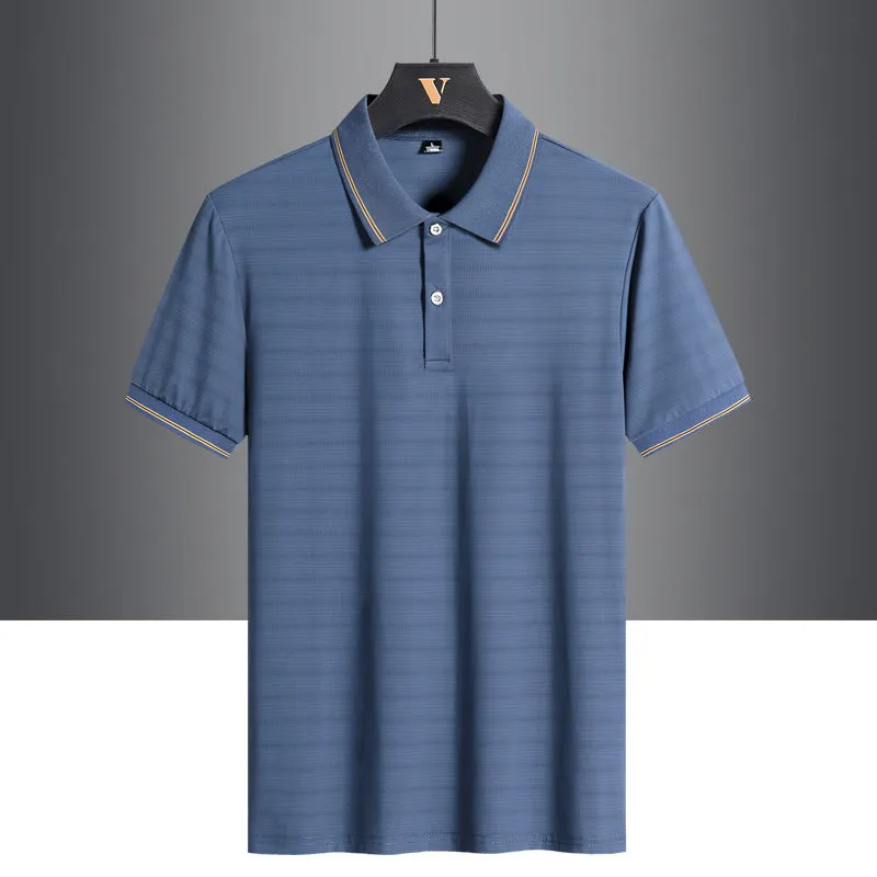 INSTOCK-Men's POLO short-sleeved T-shirt for summer.