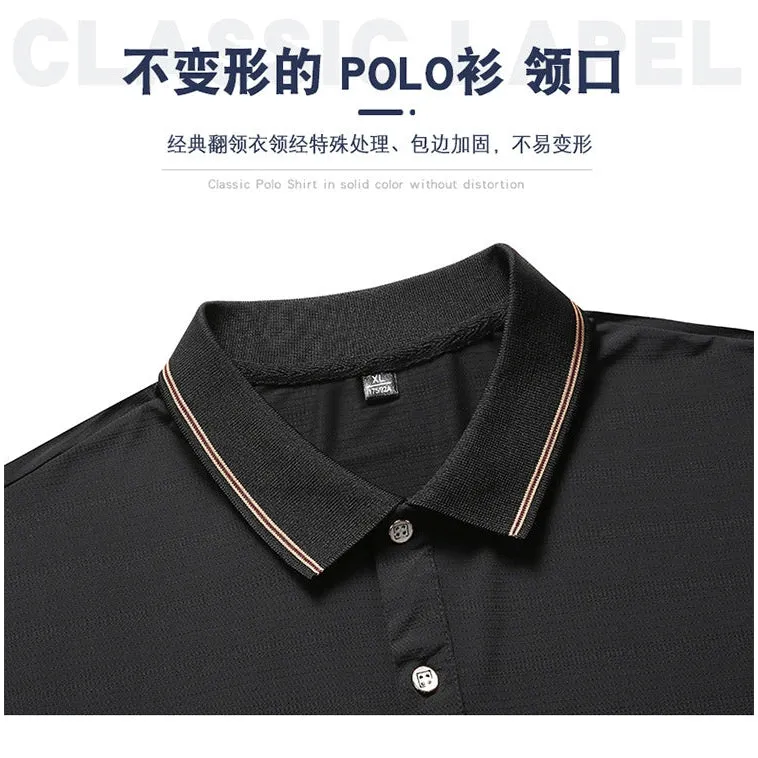 INSTOCK-Men's POLO short-sleeved T-shirt for summer.