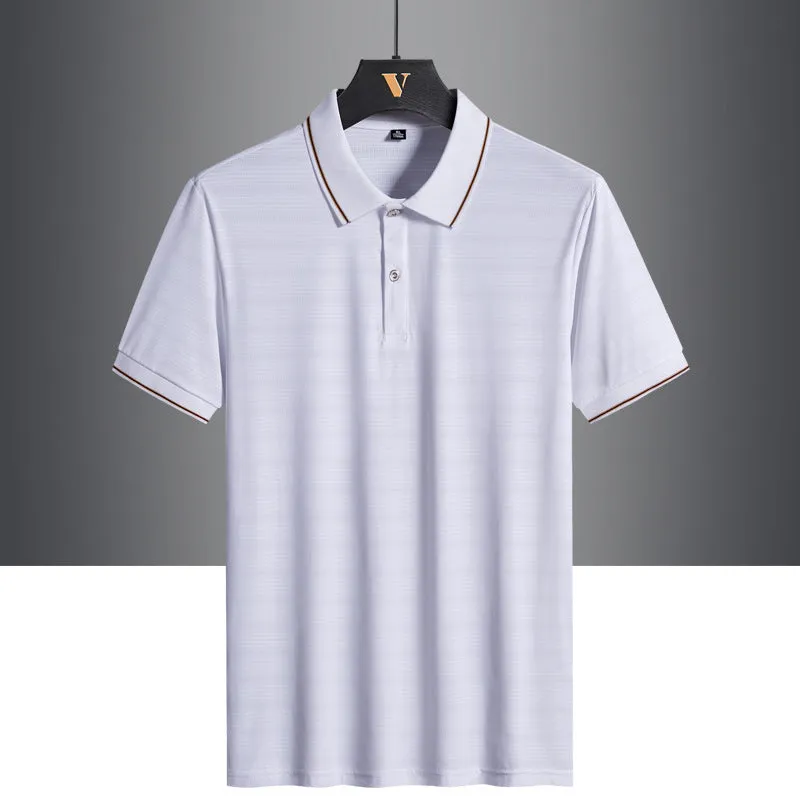 INSTOCK-Men's POLO short-sleeved T-shirt for summer.