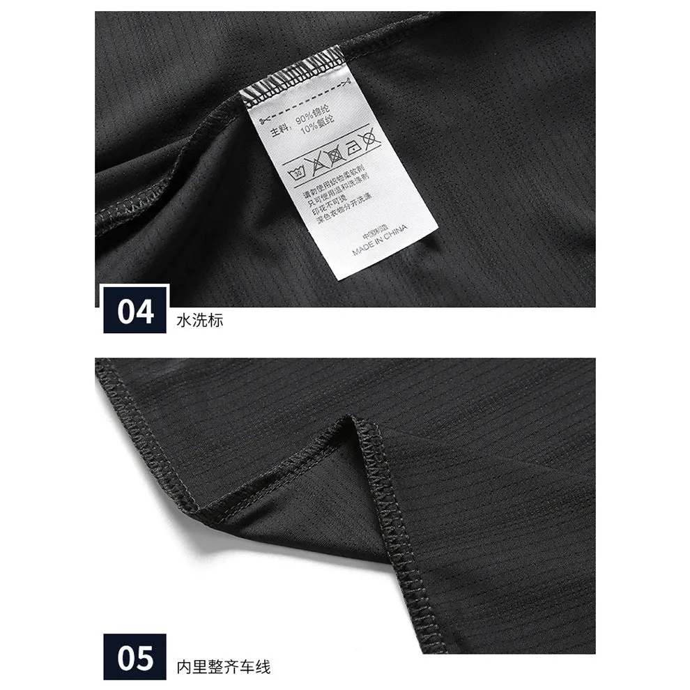 INSTOCK-Men's POLO short-sleeved T-shirt for summer.