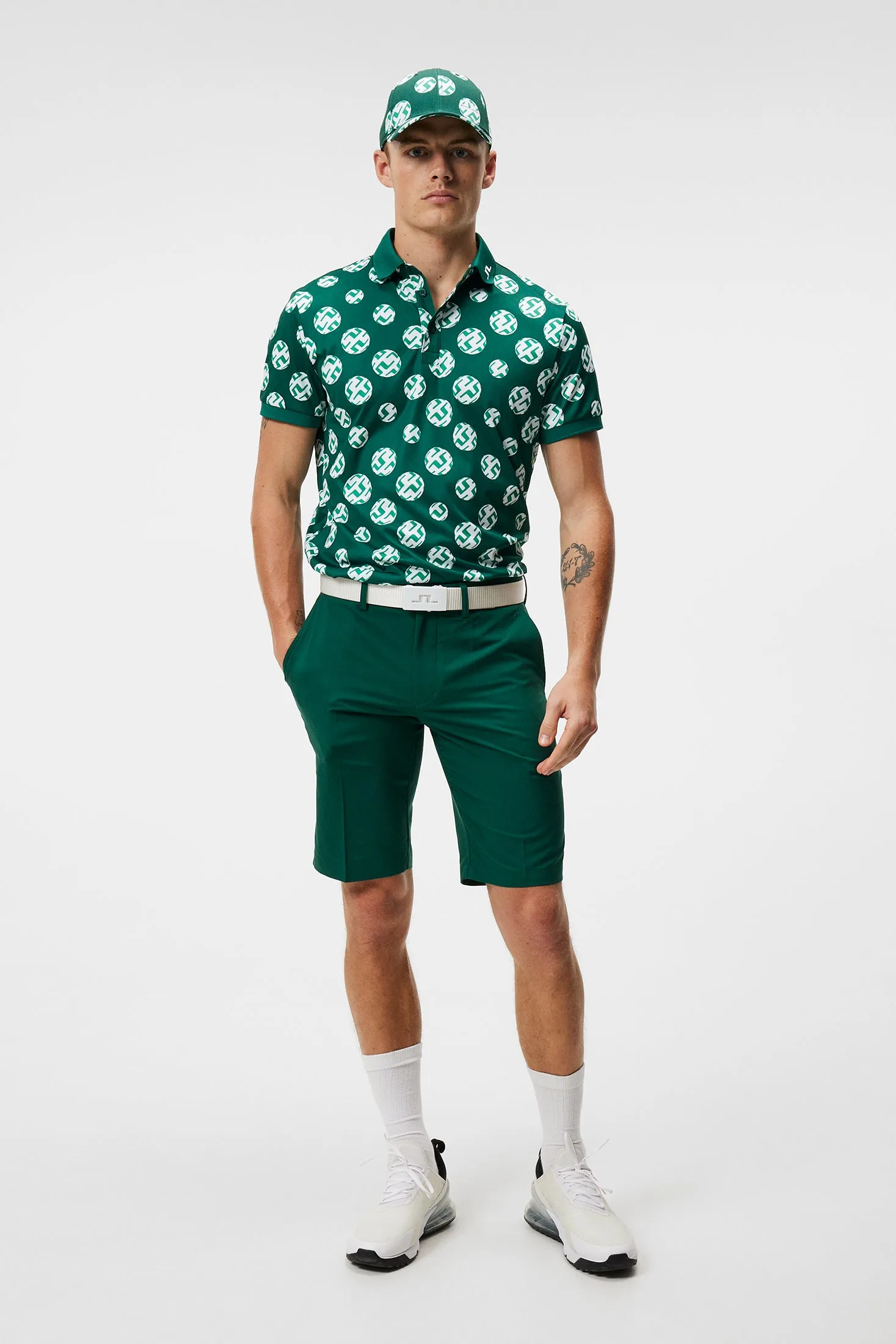 J.Lindeberg Mens Somle Shorts - RAIN FOREST