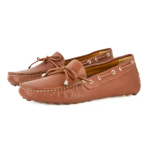 Kamensi : Ladies Leather Moccasin In Suede Cayak