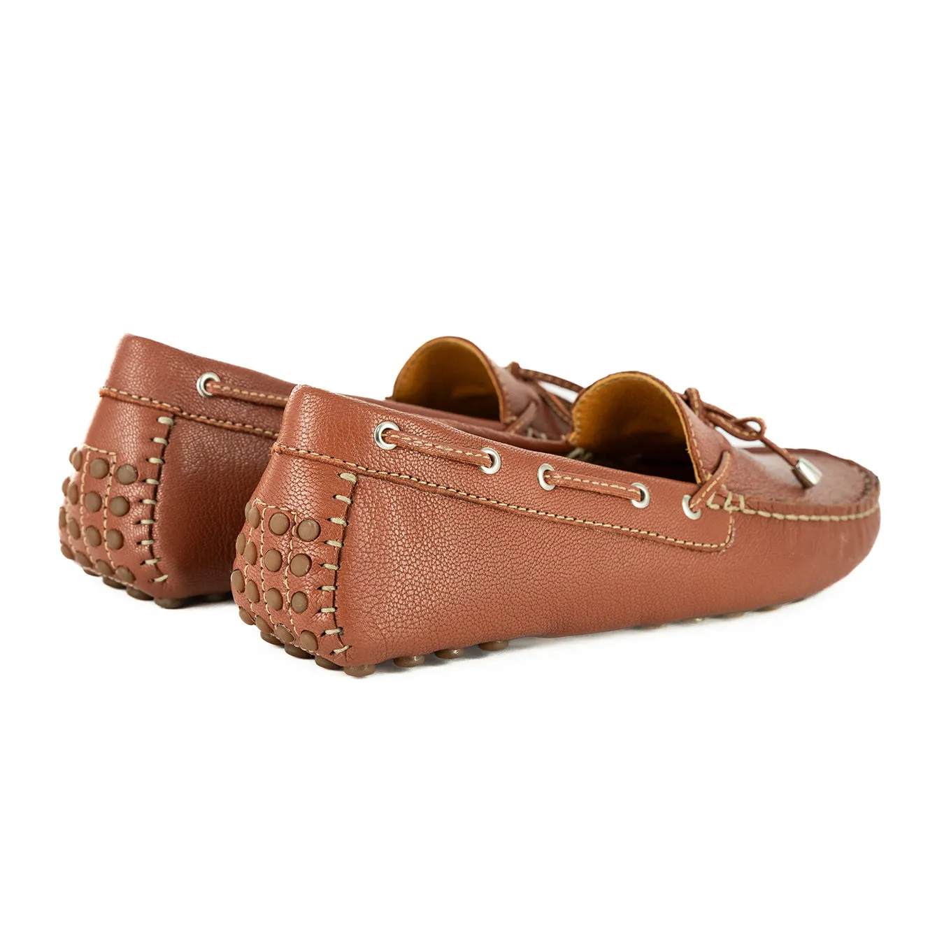 Kamensi : Ladies Leather Moccasin In Suede Cayak