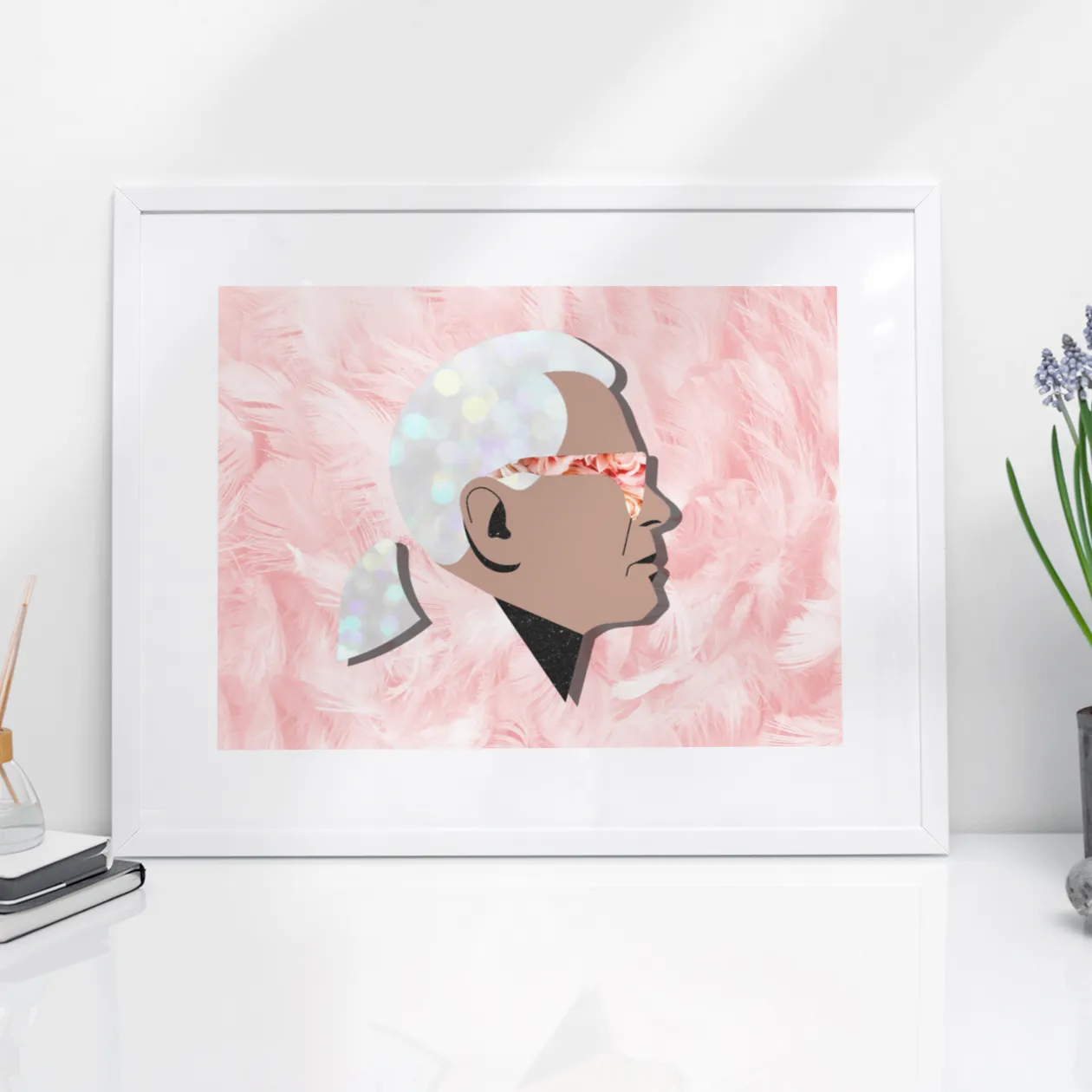 Karl with a K Framed Print