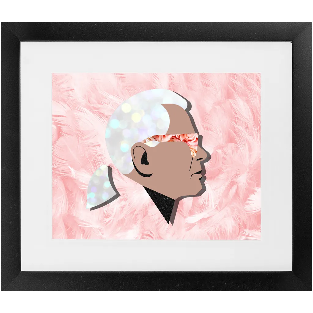 Karl with a K Framed Print