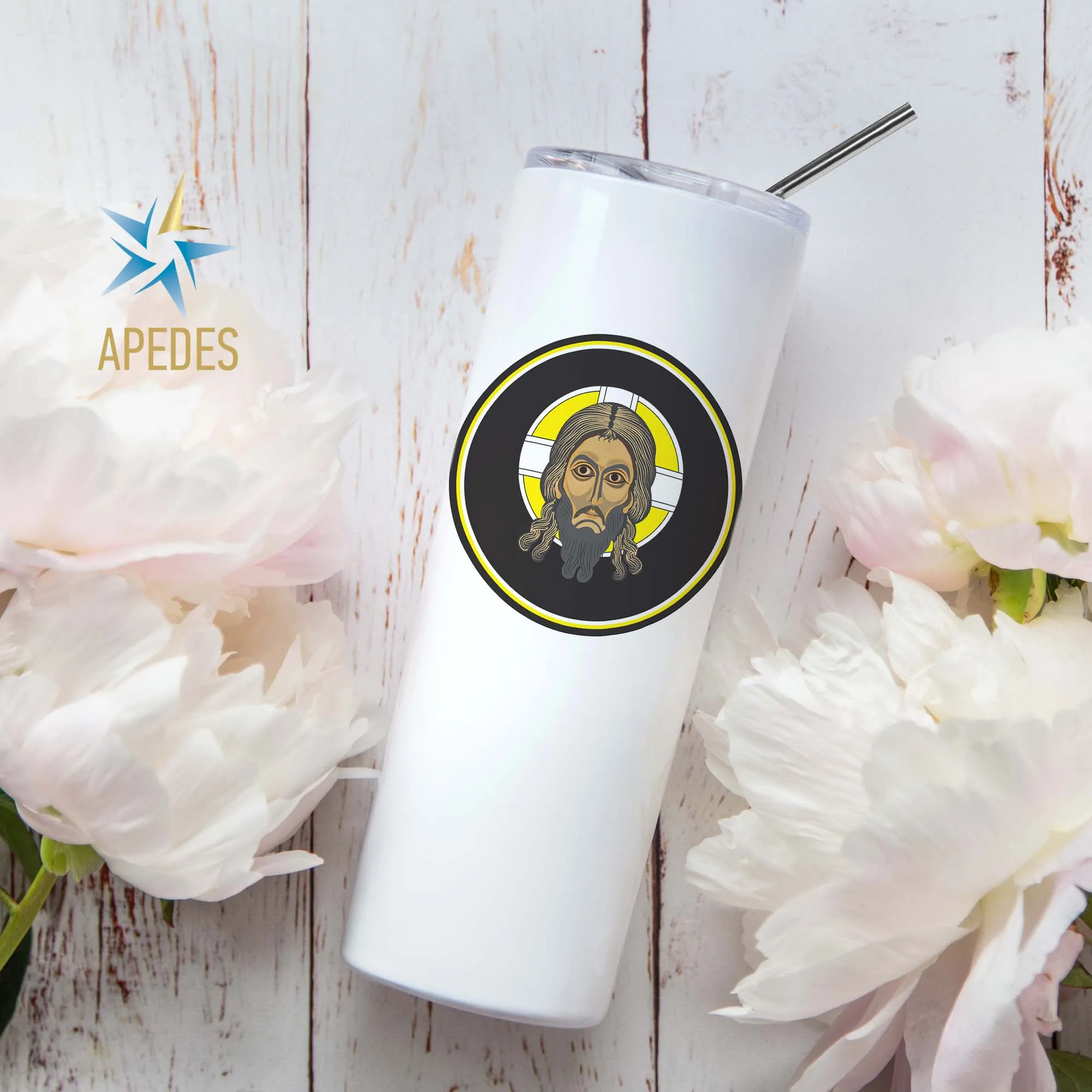 Khorugv Jesus Chistian Stainless Steel Skinny Tumbler 20 OZ