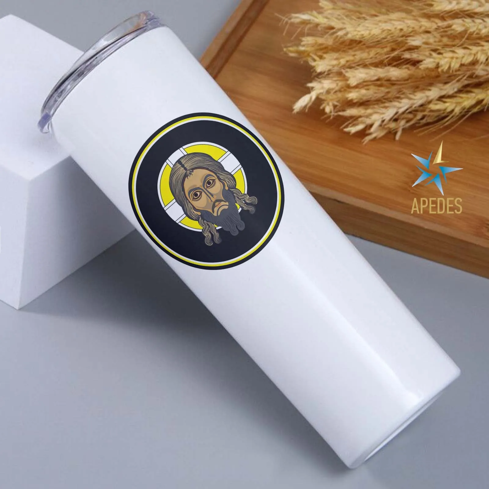Khorugv Jesus Chistian Stainless Steel Skinny Tumbler 20 OZ