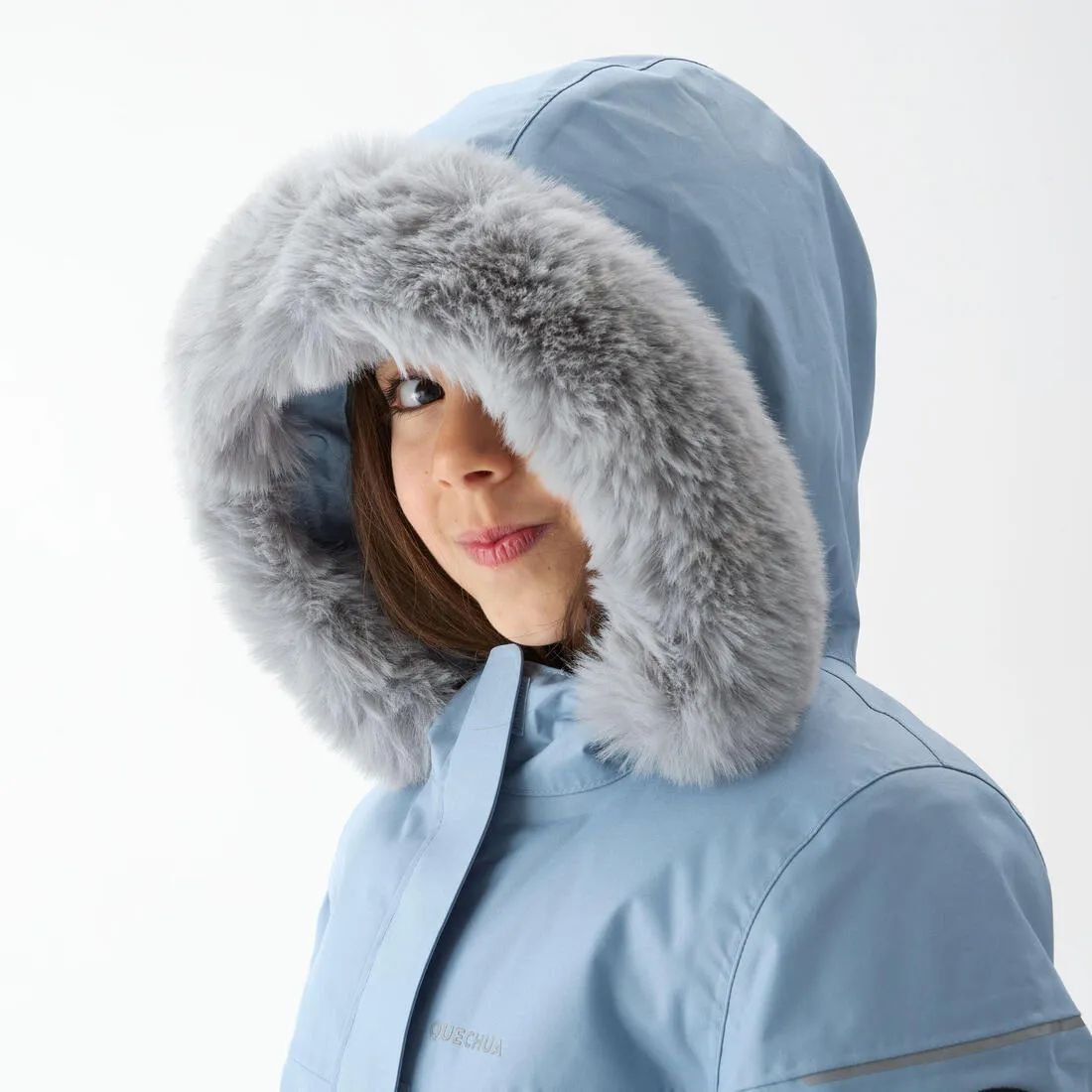 Kids’ Warm Hiking Parka - SH500 MOUNTAIN - Child aged 2-6