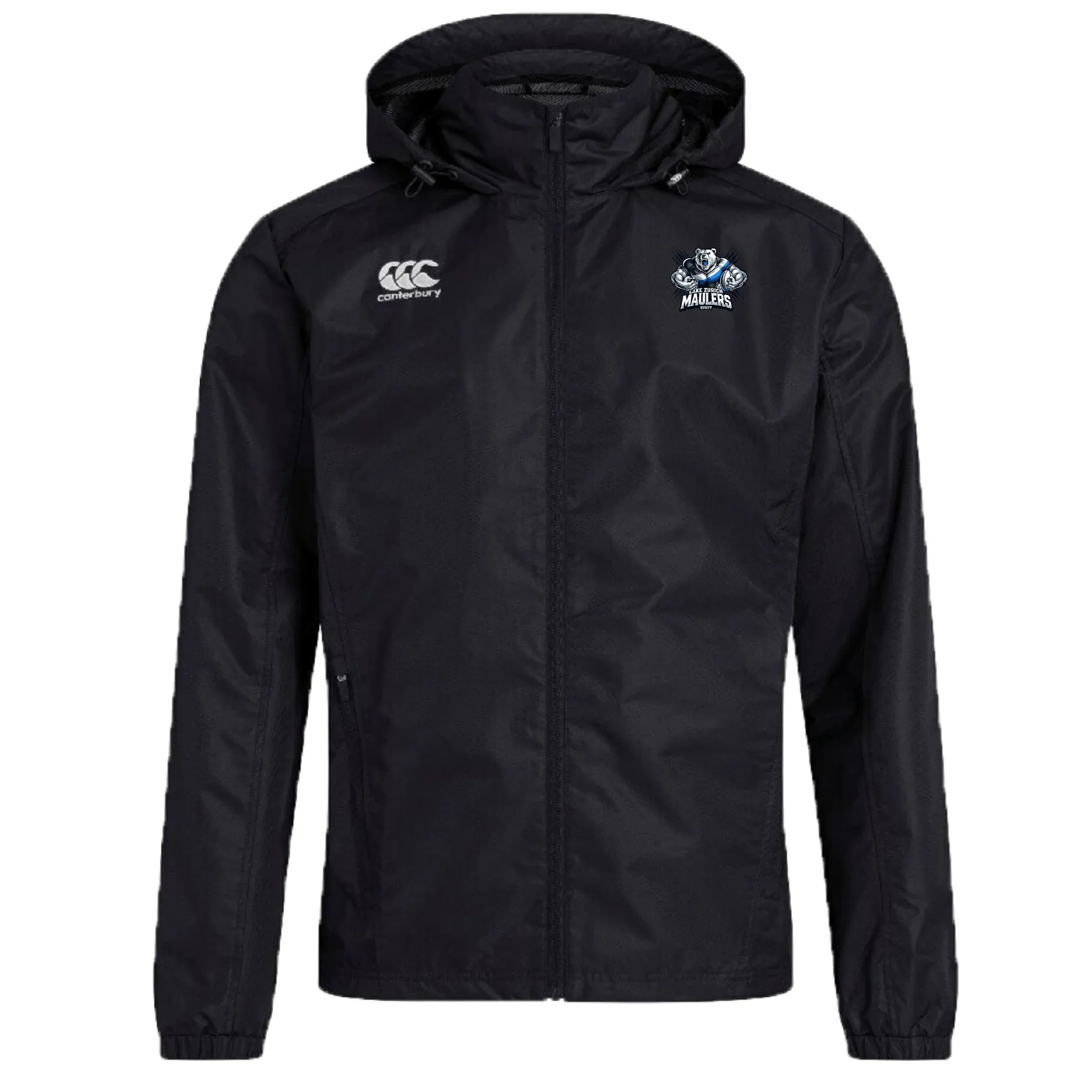 Lake Zurich Club Vaposhield Full Zip Rain Jacket by Canterbury