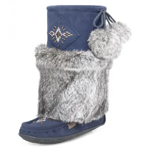 Laurentian Ladies Fur Trimmed 13" Mukluk