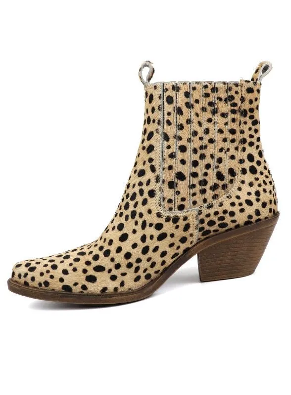 Leather Chelsea Western Fashion Bootie
