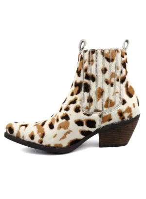 Leather Chelsea Western Fashion Bootie