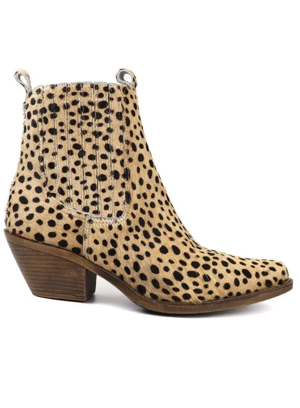 Leather Chelsea Western Fashion Bootie