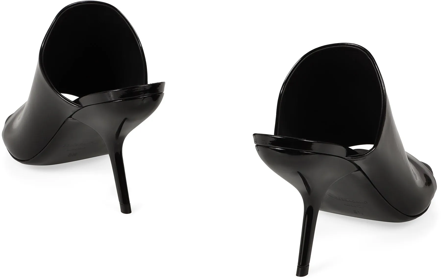Leather mules
