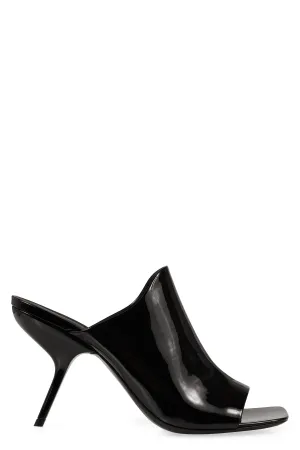 Leather mules