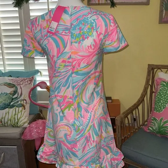 Lilly Pulitzer NWT Masey Romper Carnivale Coral $188 Size 00,0,2,6 Gorgeous