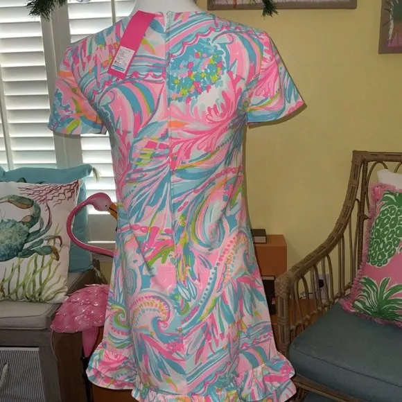 Lilly Pulitzer NWT Masey Romper Carnivale Coral $188 Size 00,0,2,6 Gorgeous