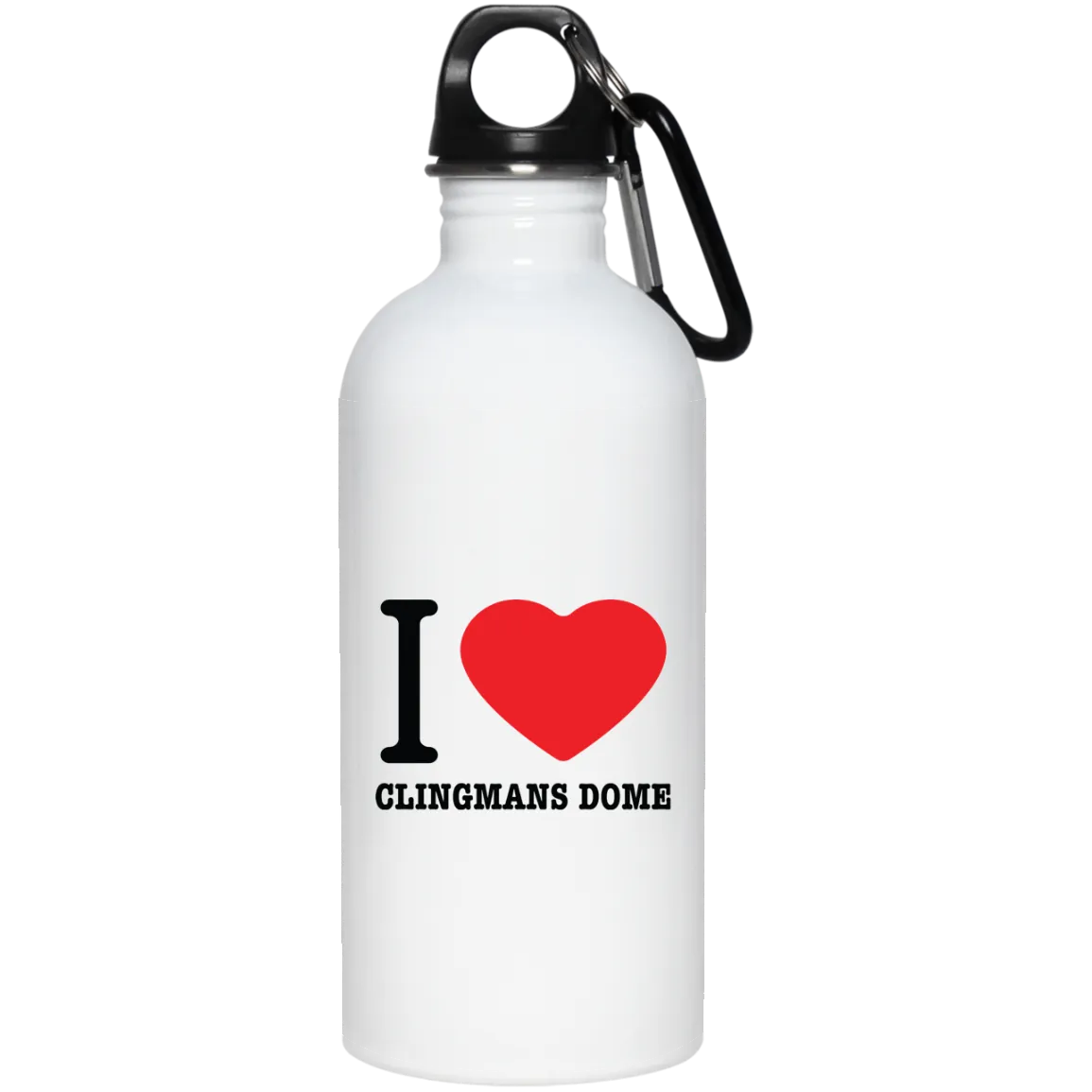 Love Clingmans Dome - 20 oz. Stainless Steel Water Bottle