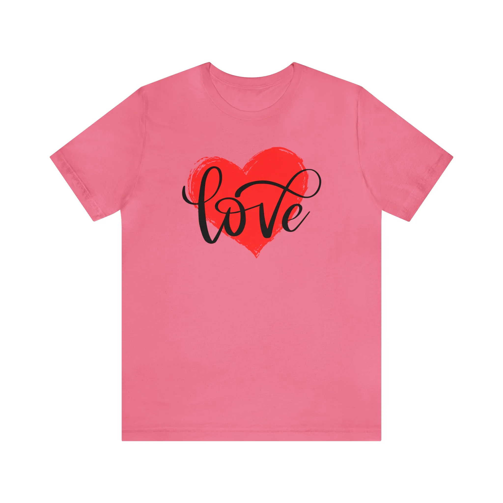Love Heart Mom T-Shirt | Love Ya Mom Tee |  Bella Canvas 3001 Unisex |  Mother Short Sleeve Tshirt