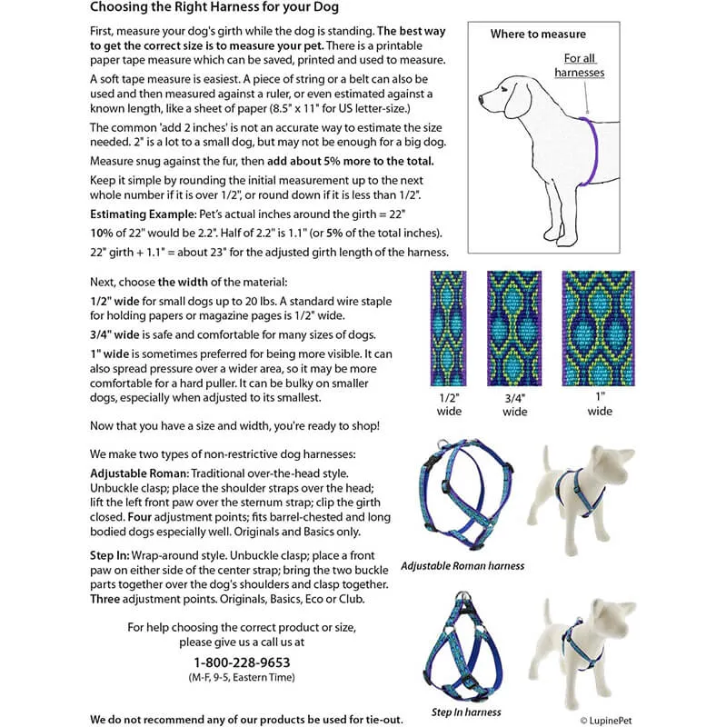 Lupine Eco Collection Step-In Harness