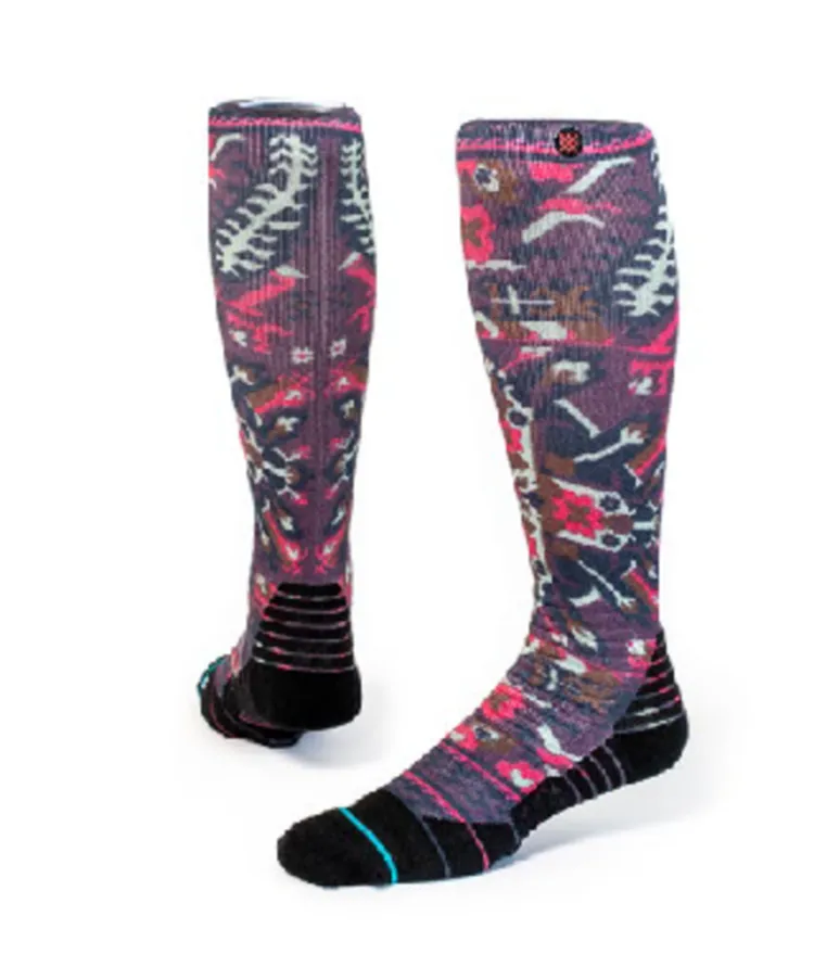 MANDALA MENTAL SNOW OTC SOCKS