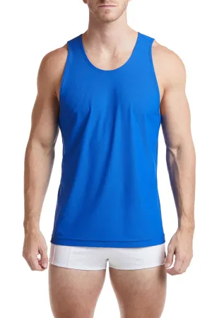 MAXIMUS - Cobalt Tricot Mesh Sport Tank