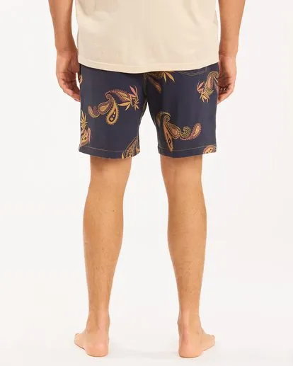 Men's Hazy Paisley Layback