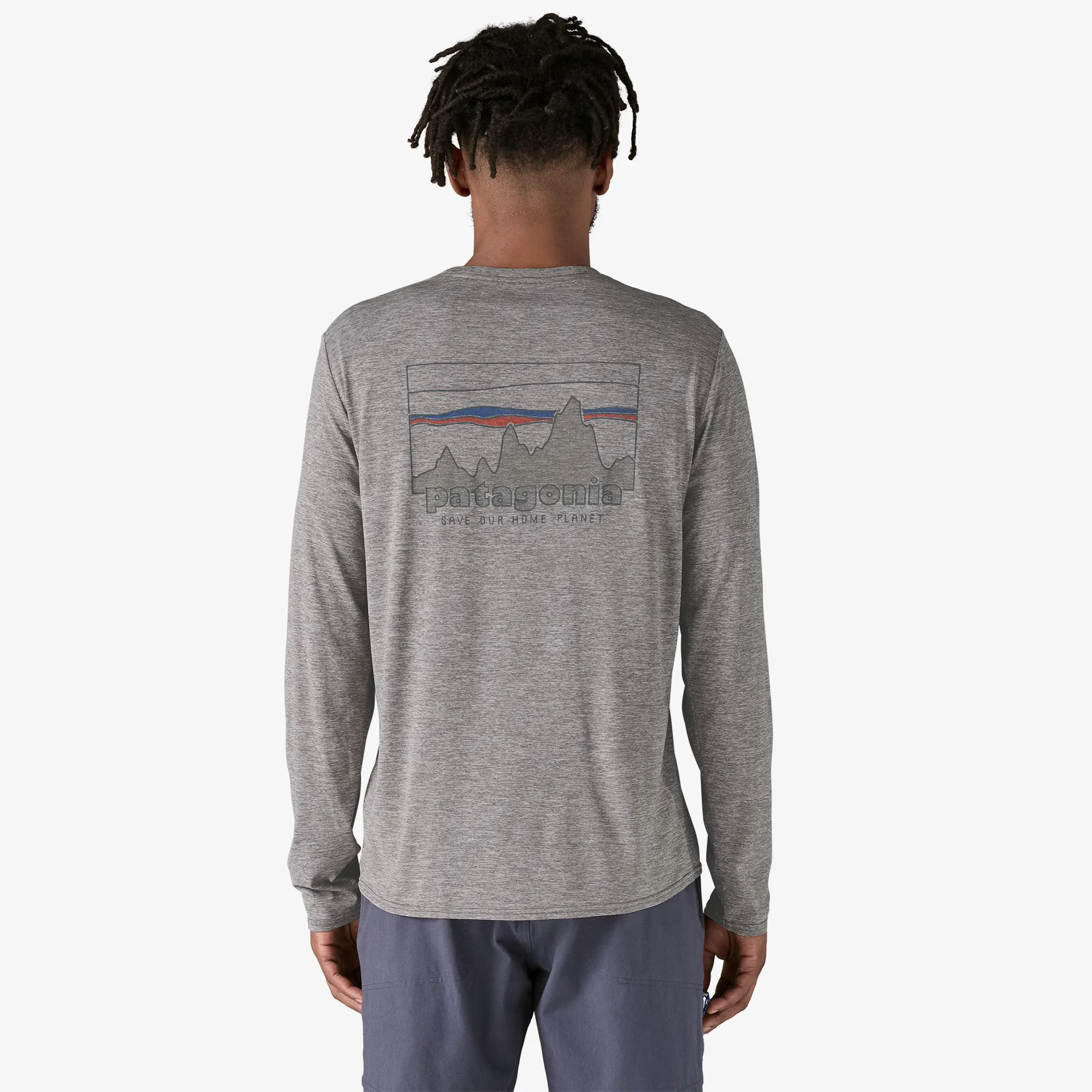 Men's Long-Sleeved Capilene® Cool Daily Graphic Shirt