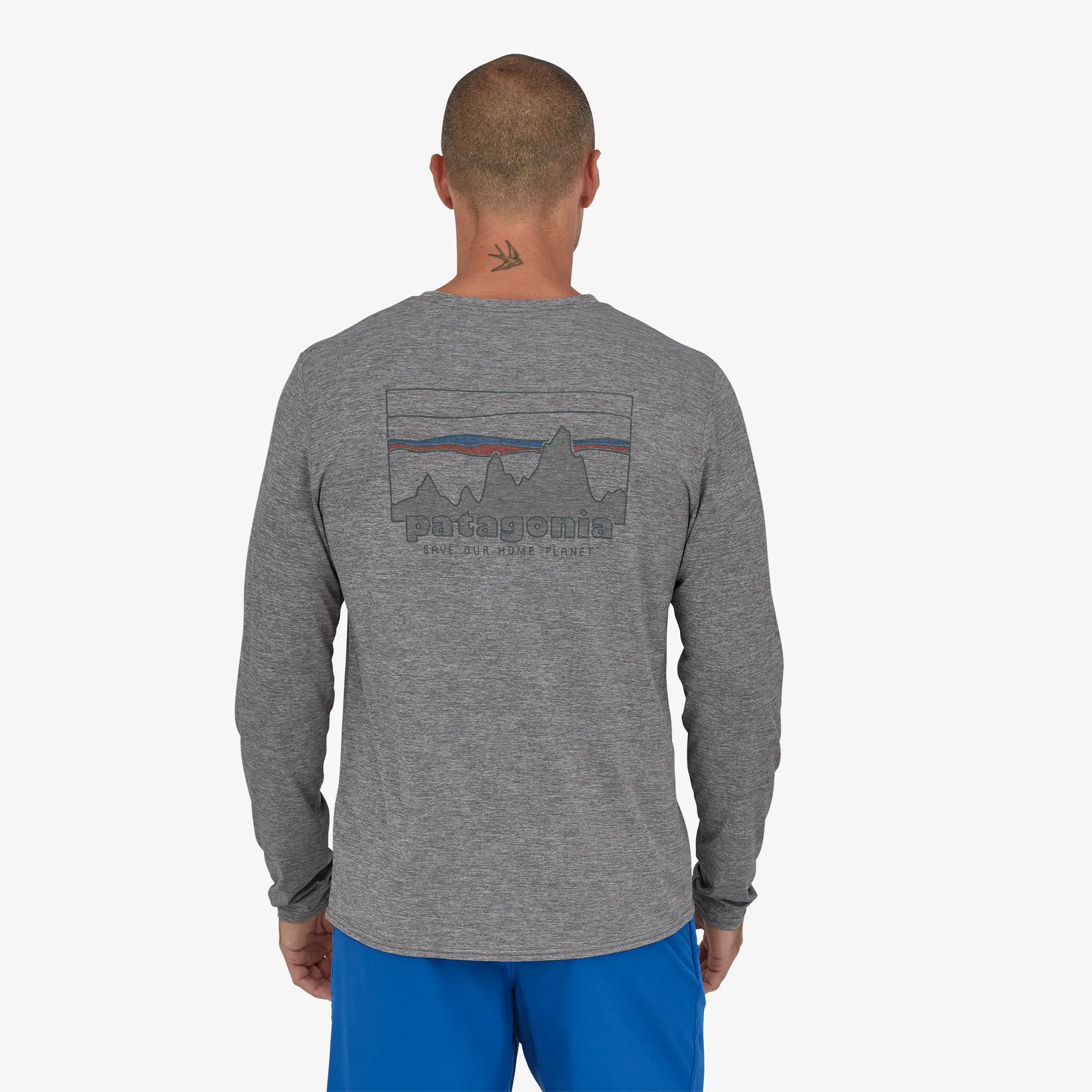 Men's Long-Sleeved Capilene® Cool Daily Graphic Shirt