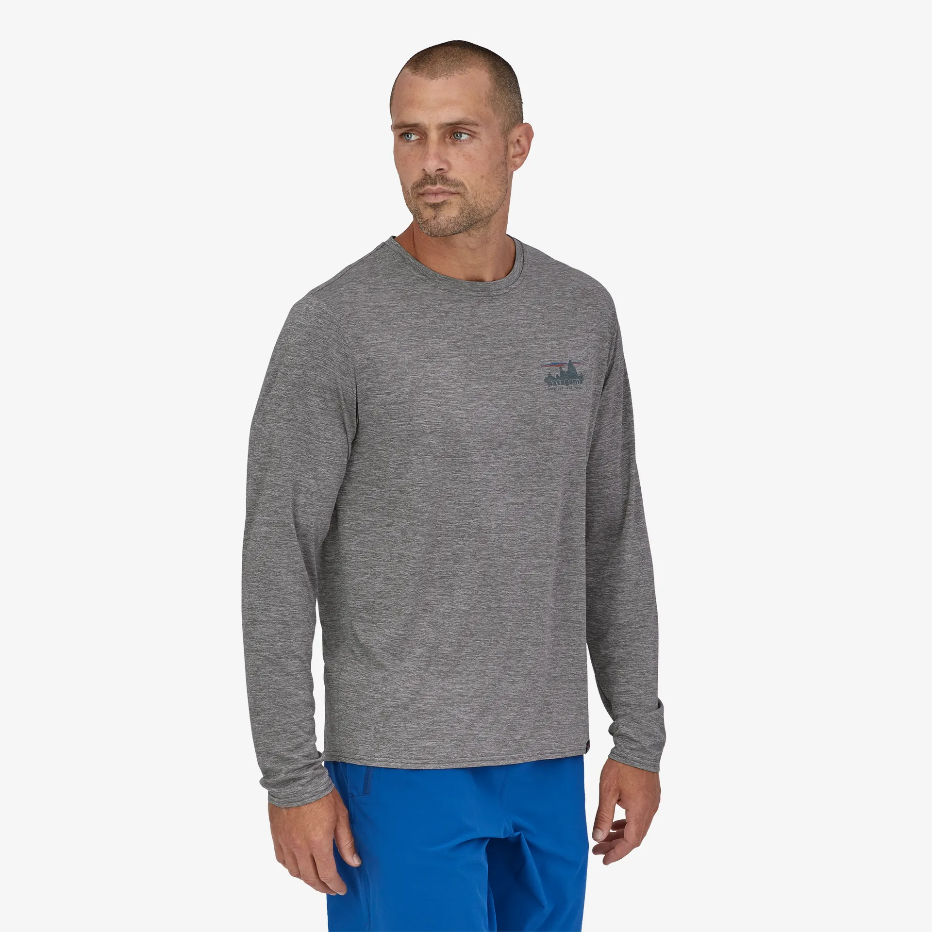 Men's Long-Sleeved Capilene® Cool Daily Graphic Shirt