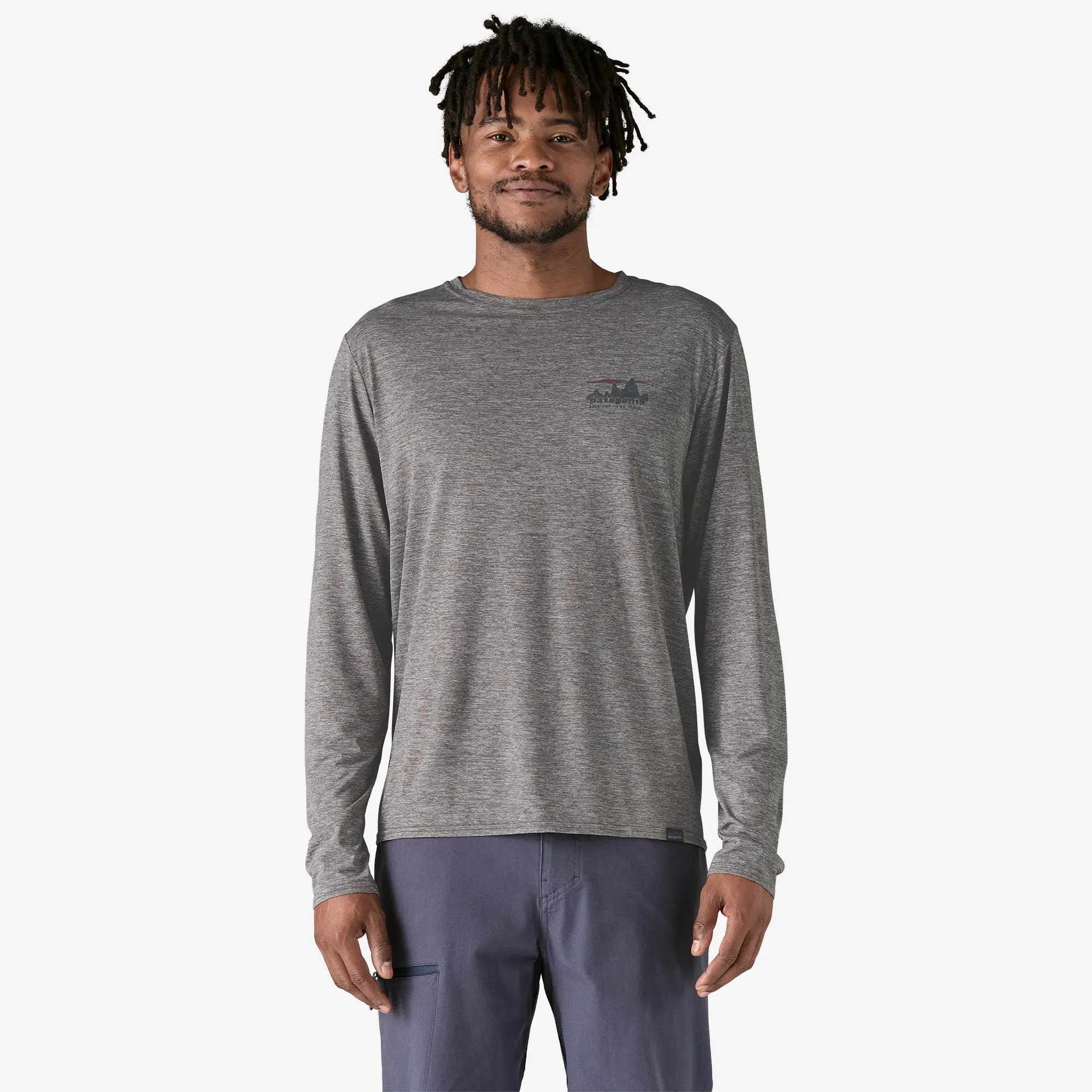 Men's Long-Sleeved Capilene® Cool Daily Graphic Shirt
