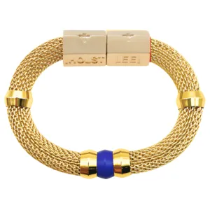 Mesh Candy Bracelet Purple