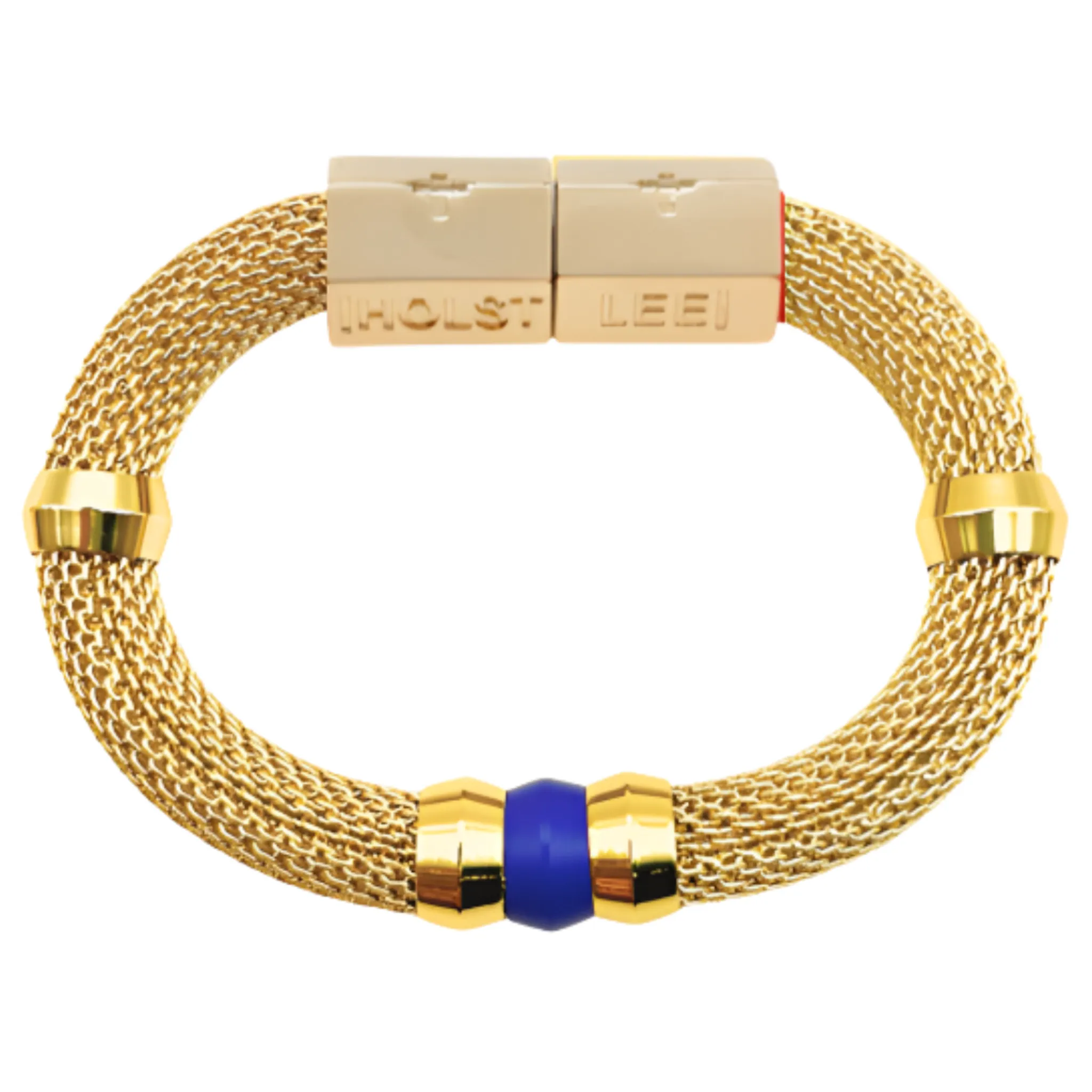 Mesh Candy Bracelet Purple