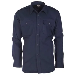 Mil-Tec Ripstop Field Shirt Navy Blue