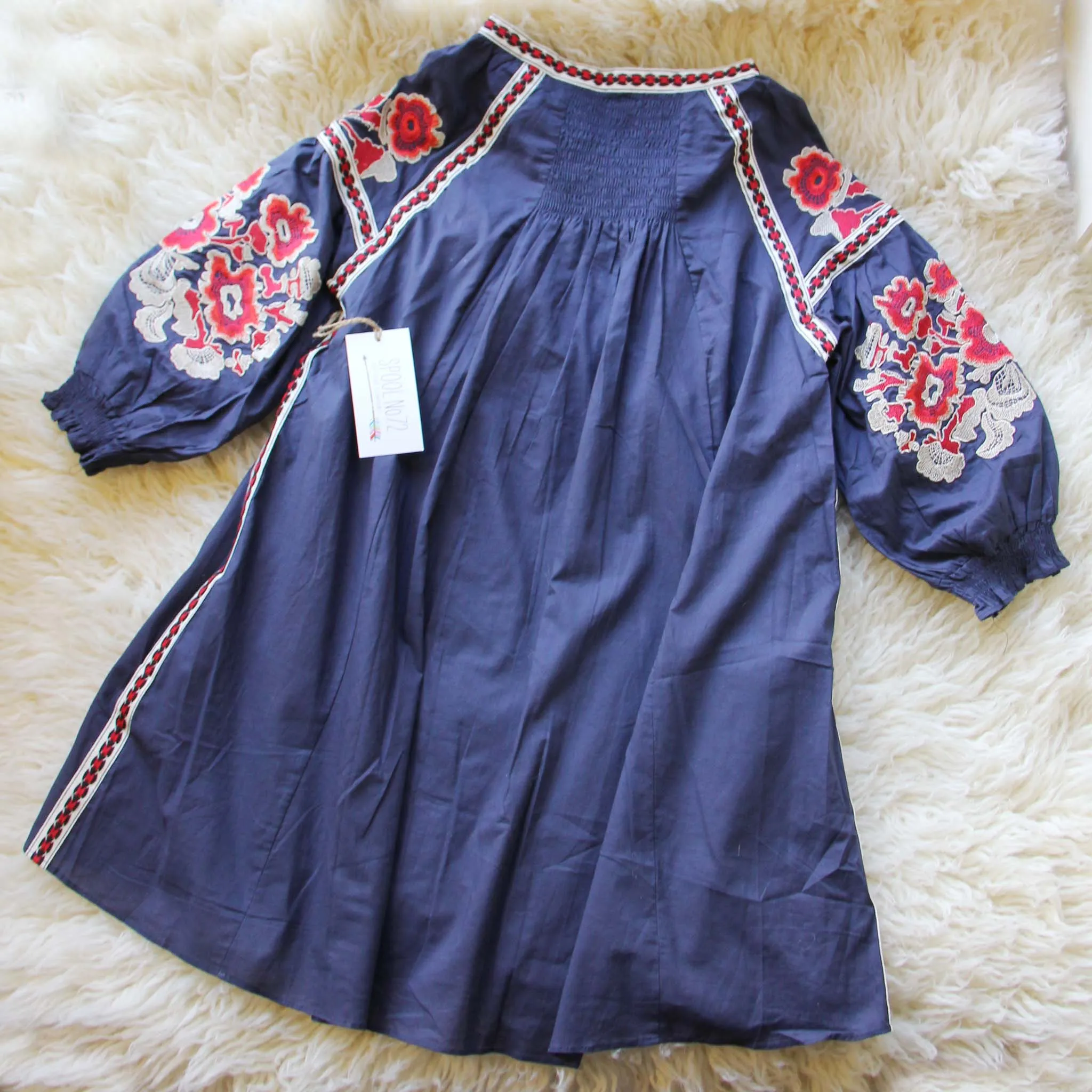 Misha Embroidered Dress