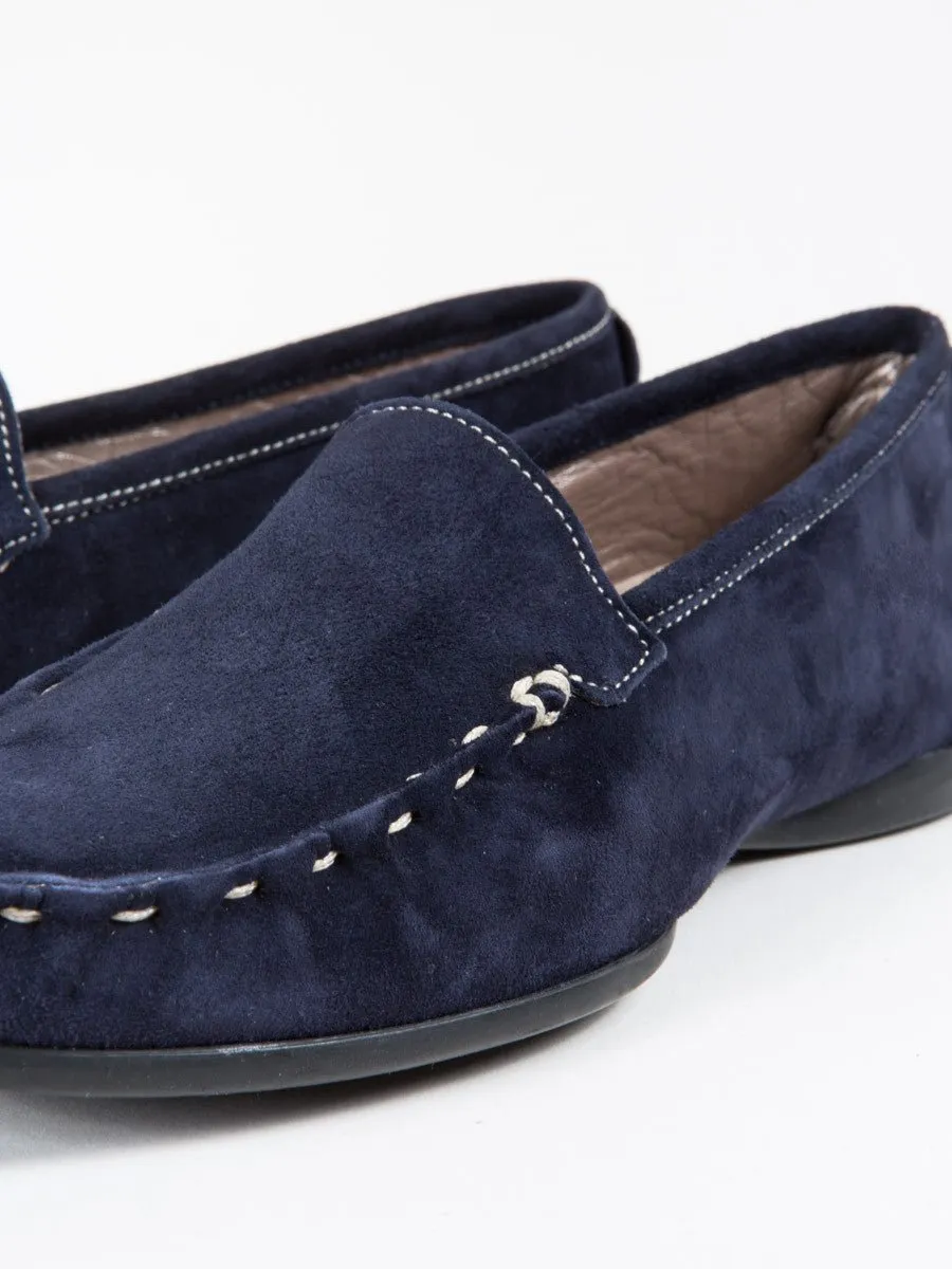 moccasin - navy
