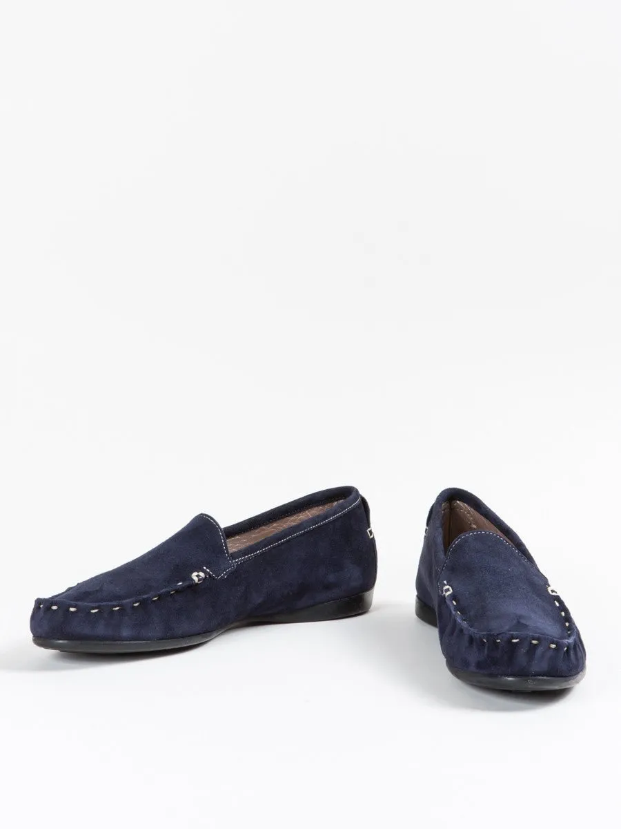 moccasin - navy