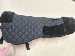 NEW rhinegold saddle pad, size cob & full, black FREE POSTAGE 🟢